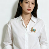 Goldfish Turquoise Brooch - floysun