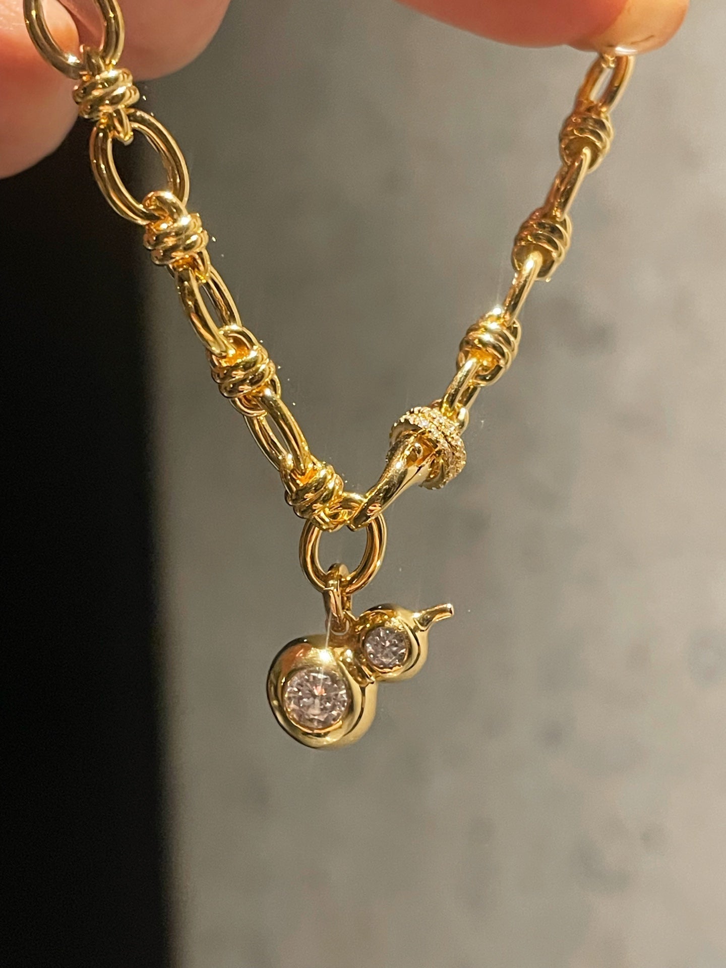 Gourd Charm Link Bracelet - floysun