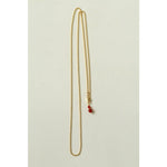 Gourd Pendant Necklace with Tiger’s Eye or Red Agate Adjustable - floysun