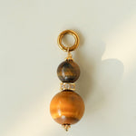 Gourd Pendant Necklace with Tiger’s Eye or Red Agate Adjustable - floysun