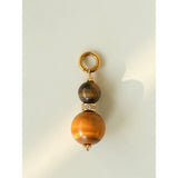 Gourd Pendant Necklace with Tiger’s Eye or Red Agate Adjustable - floysun