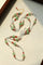 Green Aventurine Beaded Wax Cord Necklace - floysun