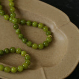 Green Grape Stone Beaded Bracelet - floysun