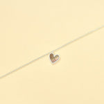 Grey Mother of Pearl Heart Necklace - floysun