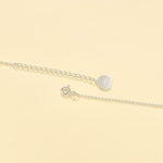 Grey Mother of Pearl Heart Necklace - floysun