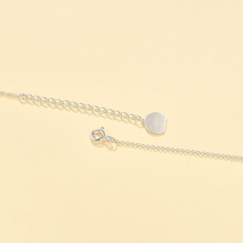 Grey Mother of Pearl Heart Necklace - floysun