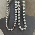 Grey Pearl Ingot Clasp Necklace - floysun