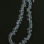 Hand-Knotted Teardrop Glass Bead Choker Necklace - floysun