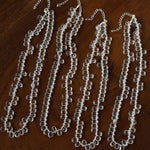 Hand-Knotted Teardrop Glass Bead Choker Necklace - floysun