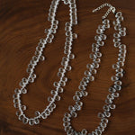 Hand-Knotted Teardrop Glass Bead Choker Necklace - floysun