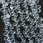 Hand-Knotted Teardrop Glass Bead Choker Necklace - floysun