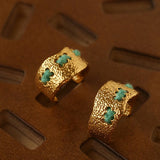 Handcrafted Color - Thread Open C - Ring - floysun