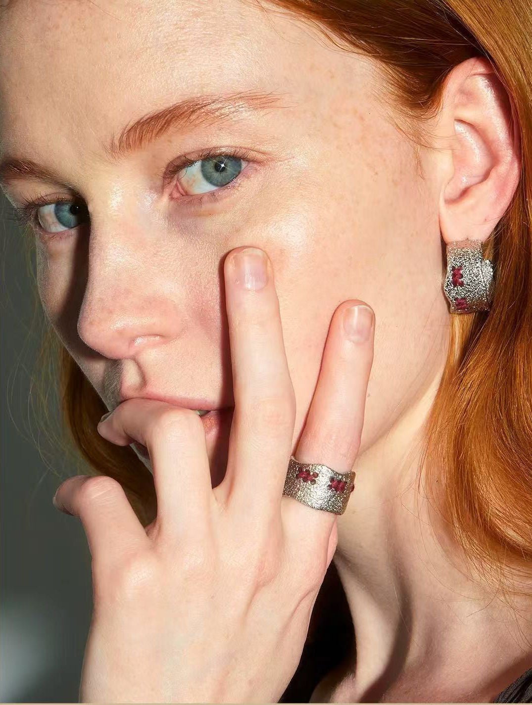 Handcrafted Color - Thread Open C - Ring - floysun