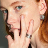 Handcrafted Color - Thread Open C - Ring - floysun