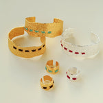 Handcrafted Color - Thread Open C - Ring - floysun