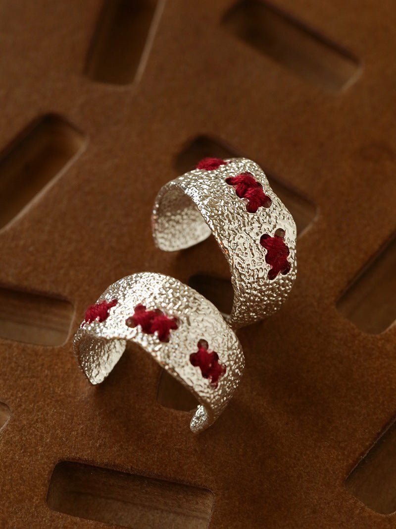 Handcrafted Color - Thread Open C - Ring - floysun