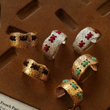 Handcrafted Color - Thread Open C - Ring - floysun