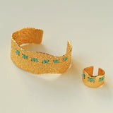 Handcrafted Color - Thread Open C - Ring - floysun