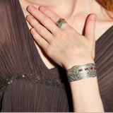 Handcrafted Color - Thread Open C - Ring - floysun