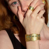 Handcrafted Color - Thread Open C - Ring - floysun