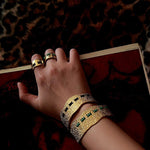 Handcrafted Color - Thread Open C - Ring - floysun