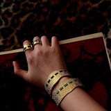 Handcrafted Color - Thread Open C - Ring - floysun