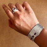 Handcrafted Color - Thread Open C - Ring - floysun