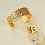 Handcrafted Color - Thread Open C - Ring - floysun