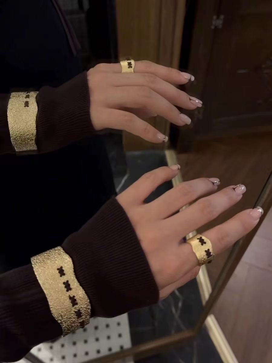 Handcrafted Color - Thread Open C - Ring - floysun