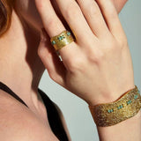 Handcrafted Color - Thread Open C - Ring - floysun