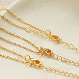 Handcrafted Glass Flower Pendant Necklace - 18K Gold Plated Vintage Floral Choker - floysun