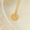 Handcrafted Glass Flower Pendant Necklace - 18K Gold Plated Vintage Floral Choker - floysun