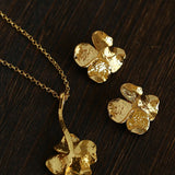 Handcrafted Pearl Flower Necklace - floysun