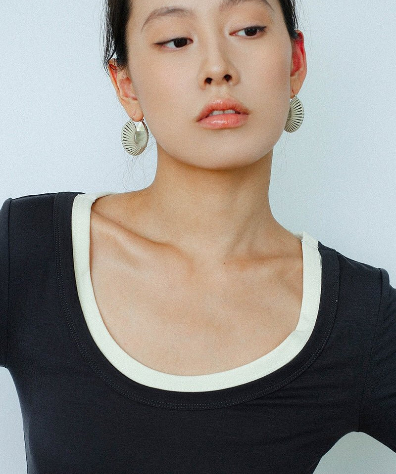Handcrafted Twisted Leather Hoop Earrings - floysun