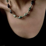 Handmade Ceramic Conch Freshwater Pearl Necklace - floysun