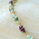 Handmade Ceramic Conch Freshwater Pearl Necklace - floysun