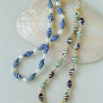 Handmade Ceramic Conch Freshwater Pearl Necklace - floysun