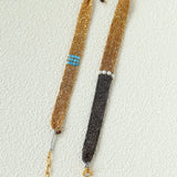 Handmade Mesh Chain Bracelet with Natural Pearl & Blue Natural Stone - floysun