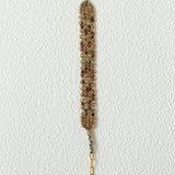 Handmade Multi Natural Gemstone Beaded Woven Bracelet - floysun