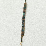 Handmade Multi Natural Gemstone Beaded Woven Bracelet - floysun