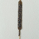 Handmade Multi Natural Gemstone Beaded Woven Bracelet - floysun