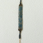 Handmade Multi Natural Gemstone Beaded Woven Bracelet - floysun