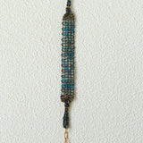 Handmade Multi Natural Gemstone Beaded Woven Bracelet - floysun