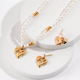 Heart Stitching Collection Sterling Silver Heart Necklace - floysun