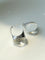 Hilltop Earrings – Silver White Crystal - floysun
