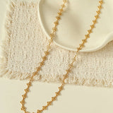 Hollow Clover Long Necklace - floysun