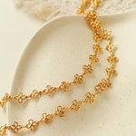 Hollow Clover Long Necklace - floysun