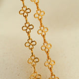 Hollow Clover Long Necklace - floysun