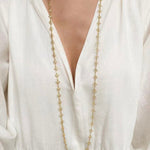 Hollow Clover Long Necklace - floysun