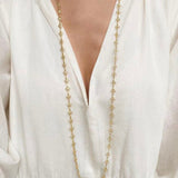 Hollow Clover Long Necklace - floysun